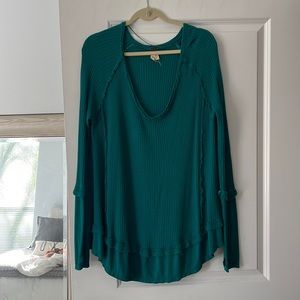 We the free, turquoise tunic